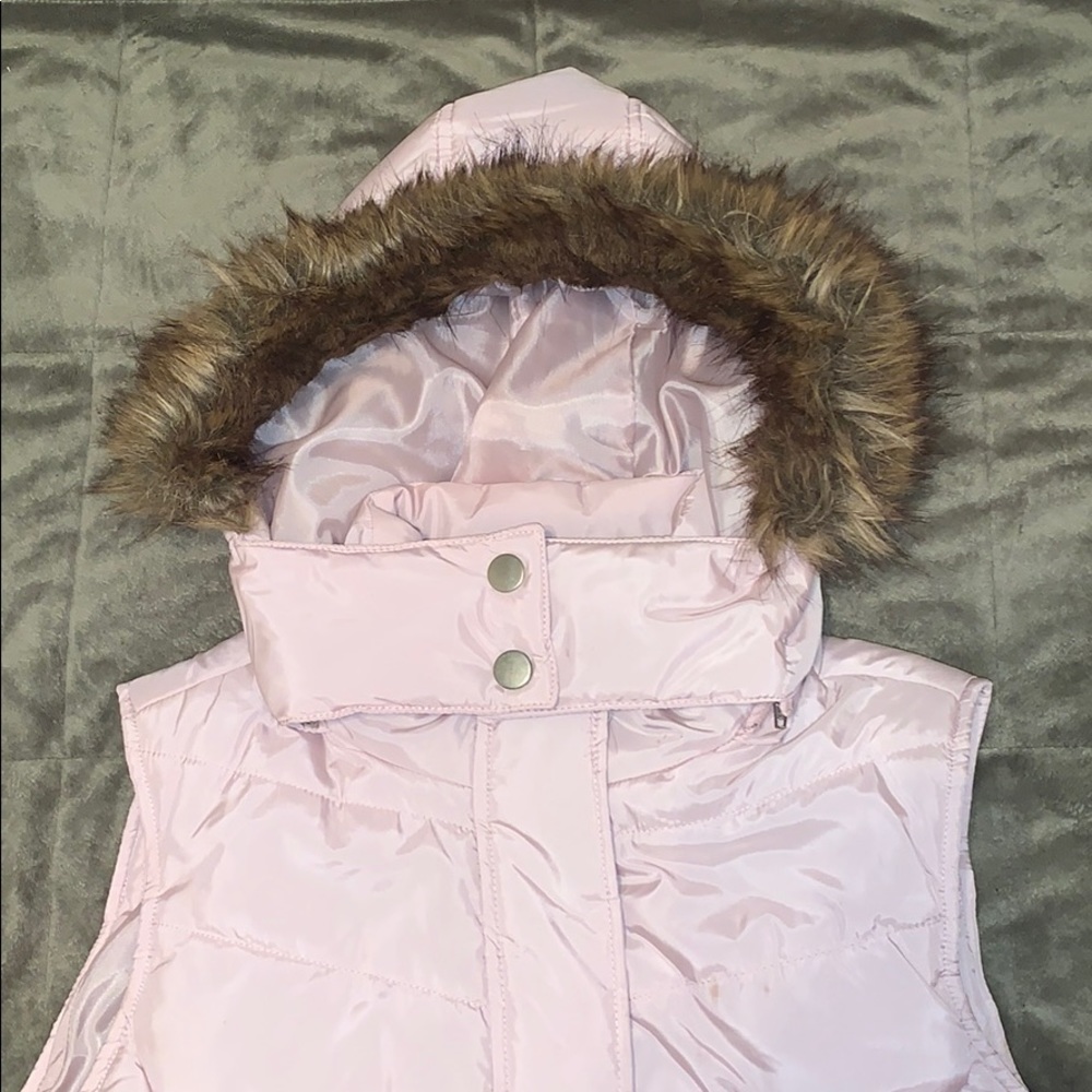 Pink Sleeveless Jacket - Picture 2 of 4